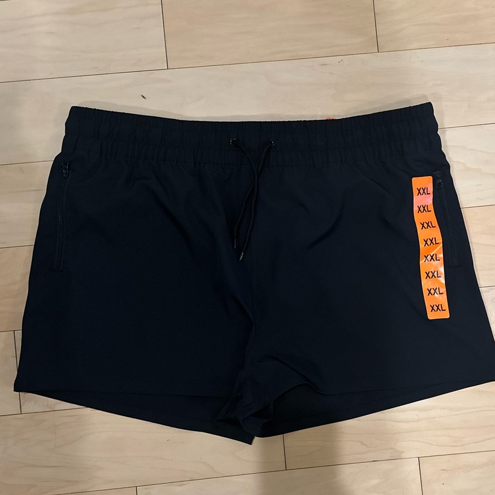 Black Swim Shorts New